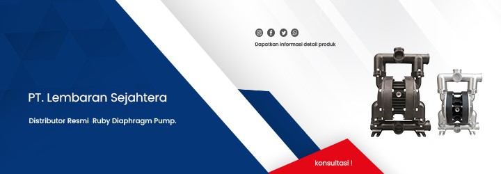 Ruby diaphragm pump - SIDE